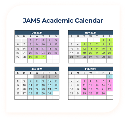 JAMS Academic Calendar